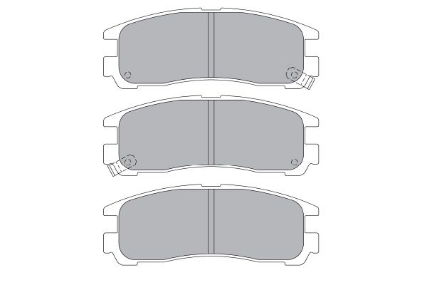 KAVO PARTS Jarrupala, levyjarru KBP-5509